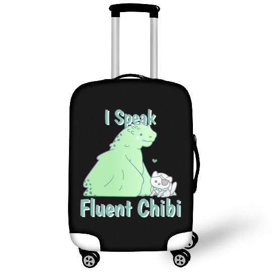 I Speak Fluent Chibi Chibi Drawing Luggage Covers