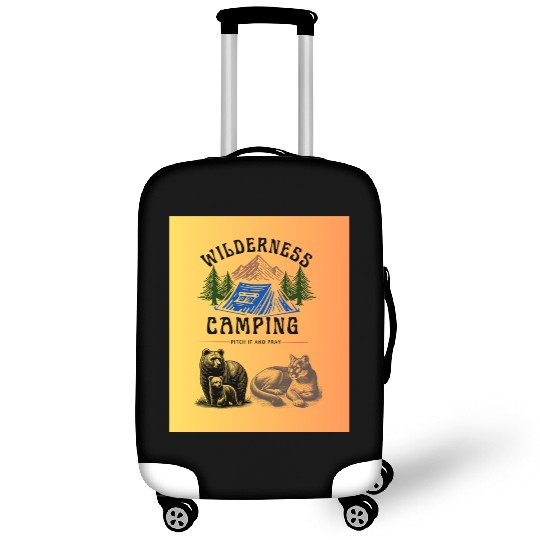 Wilderness Camping – Pitch It and Pray Luggage Covers