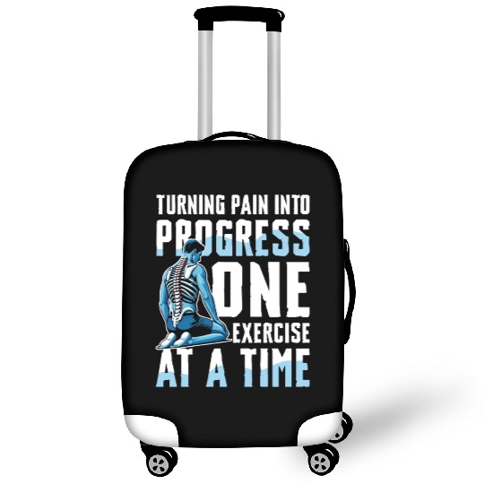 Turning Pain Into Progress One Exercise At A Time Luggage Covers
