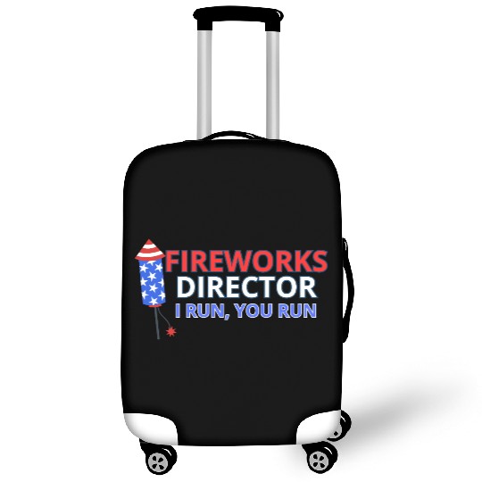 Fireworks Director - I Run, You Run Luggage Covers