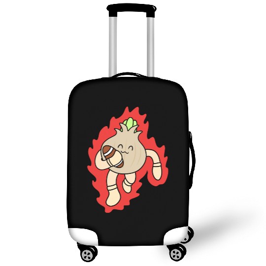 Cute rugby onion Luggage Covers