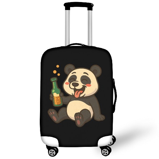 Drunk Party Panda Luggage Covers