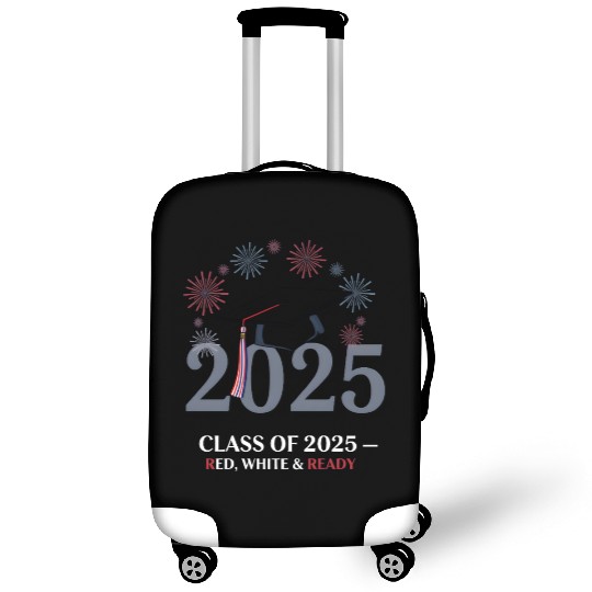 Class of 2025 – Red White & Ready Luggage Covers