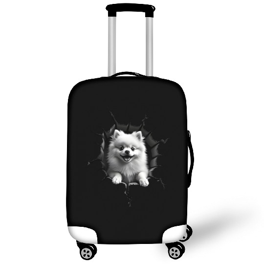 Pomeranian Pop-Out Luggage Covers