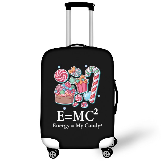 Funny Candy Lover Math Teacher Lollipops Candy Luggage Covers