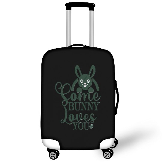 Bunny Loves You Sweet Playful Design Luggage Covers
