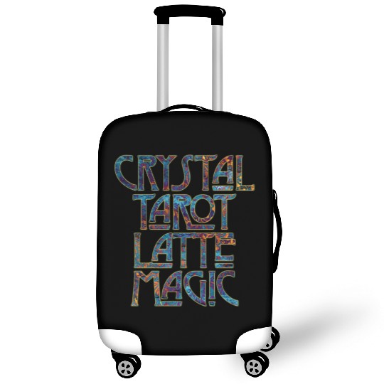 Crystal Tarot Latte Magic-Coffee Coven Collective Luggage Covers