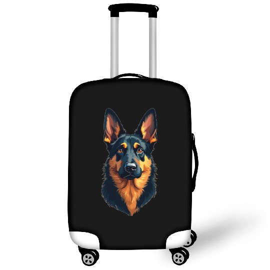 “German Shepherd” – Bold & Beautiful Dogs Luggage Covers