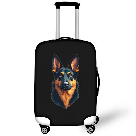 “German Shepherd” – Bold & Beautiful Dogs Luggage Covers