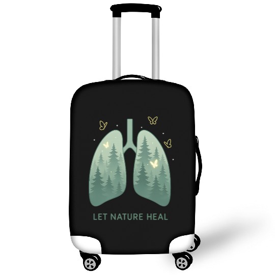 Let Nature Heal – Mental Health Meets Environment Luggage Covers