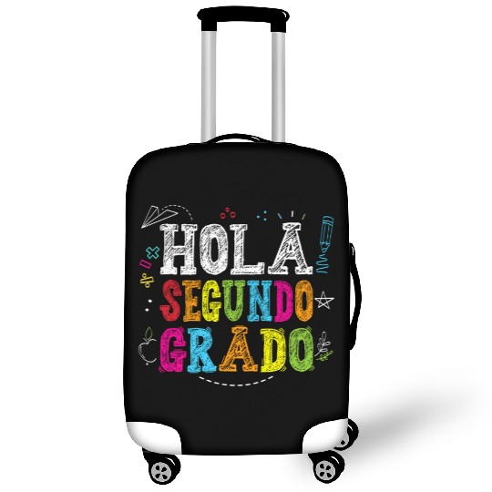Hola Segundo Grado 2nd Grade Spanish Teacher Kids Luggage Covers