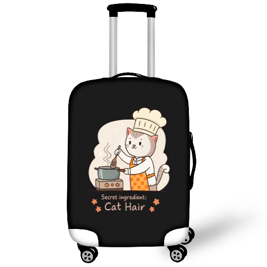 Gourmet Cat Hair Cuisine Luggage Covers