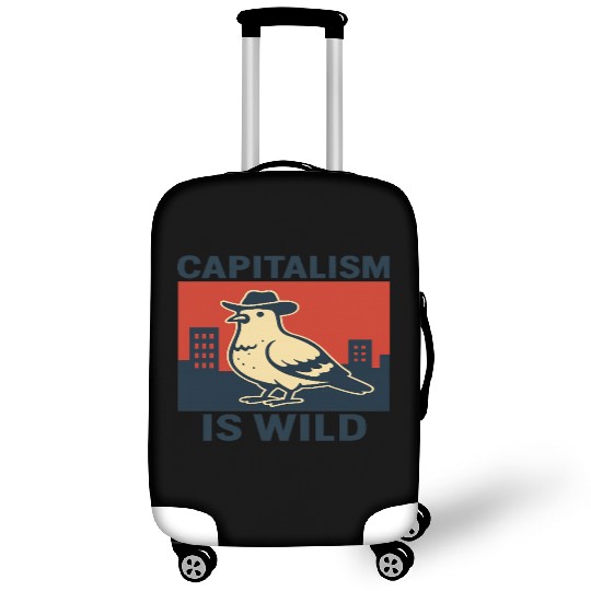 Wild Capitalism Embraces Urban Hustle Luggage Covers