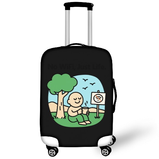 Peaceful Mind Grounding Design Luggage Covers