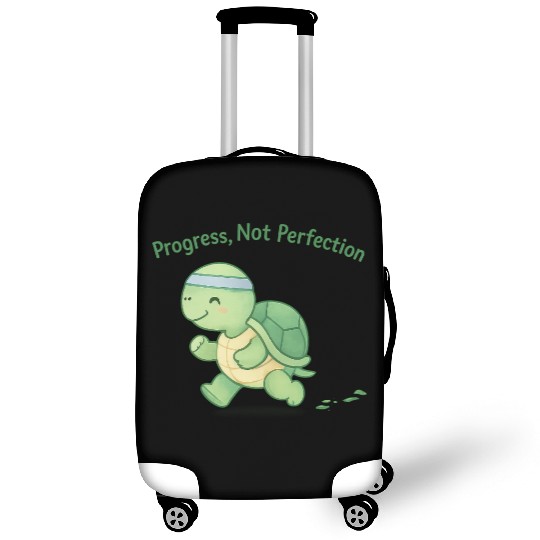 Motivational Turtle Running Design Luggage Covers
