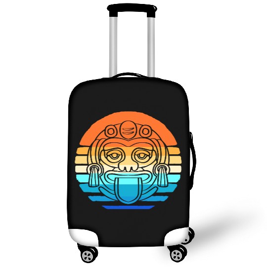 Mayan And Aztec Symbols Indigenous Tribe Luggage Covers