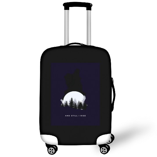 Sky Spirit Light Blue Adventure Luggage Covers for Everyon