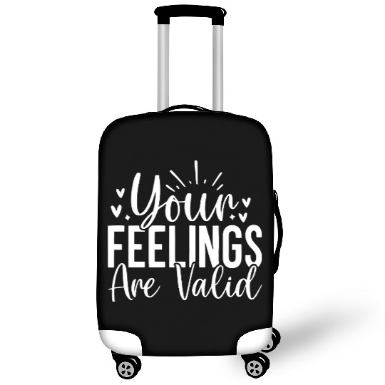 Your Feelings Are Valid - Empathy Design Luggage Covers