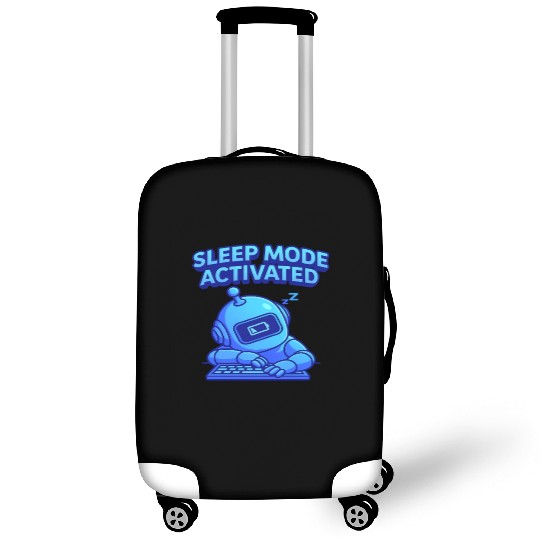 Sleep Mode Activated Robot Luggage Covers
