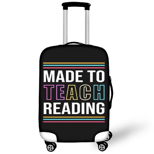 Back To School Reading Teacher Luggage Covers