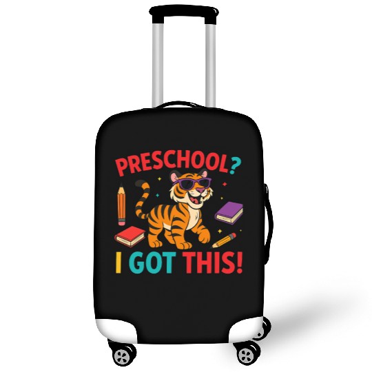 Tiger Cub Luggage Covers – Preschool I Got This School Luggage Covers