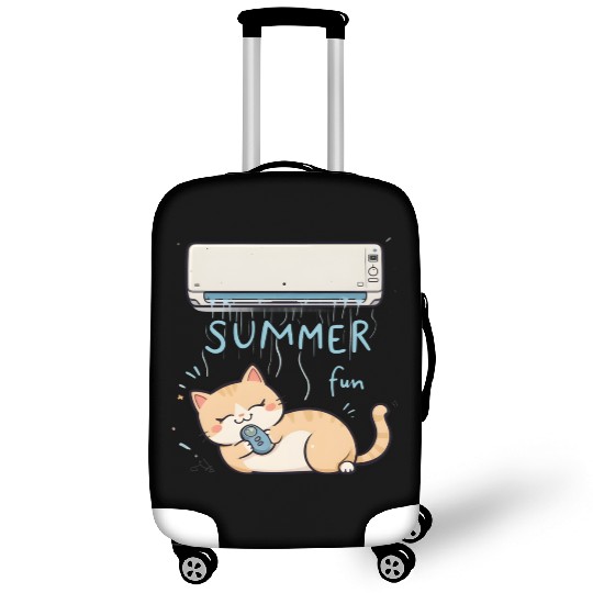 Funny Cat Luggage Covers | Retro Cat Meme Luggage Covers
