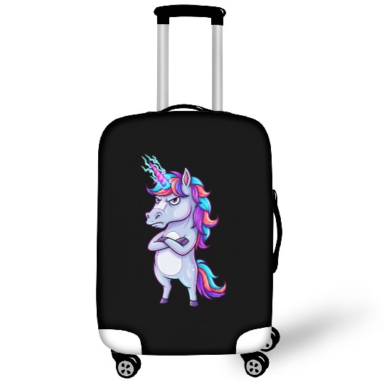 Grumpy Unicorn: Sparkle & Sarcasm! Luggage Covers