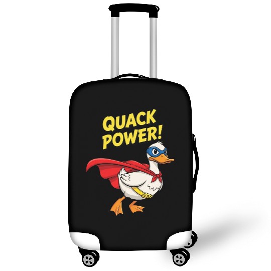 Quack Power Superhero Design Luggage Covers