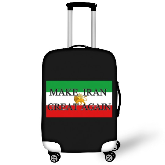 Make IRAN Great Again with Iranian Flag Luggage Covers
