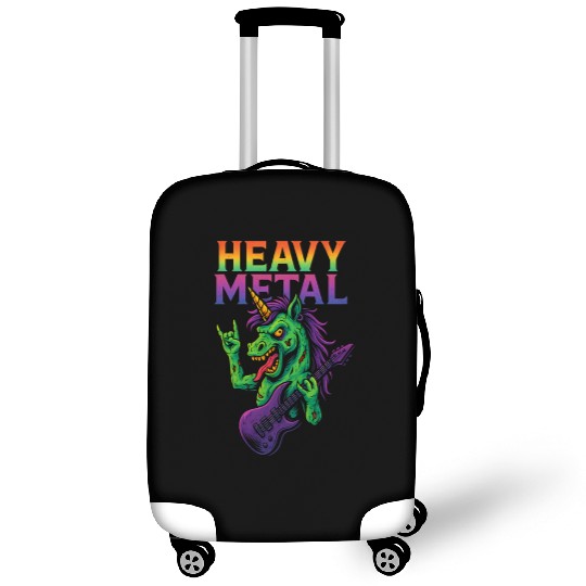 Heavy Metal Zombie Unicorn Luggage Covers