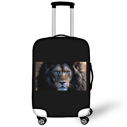 Head Of A Lion Luggage Covers