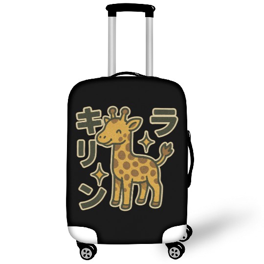 Happy Giraffe Japanese Luggage Covers