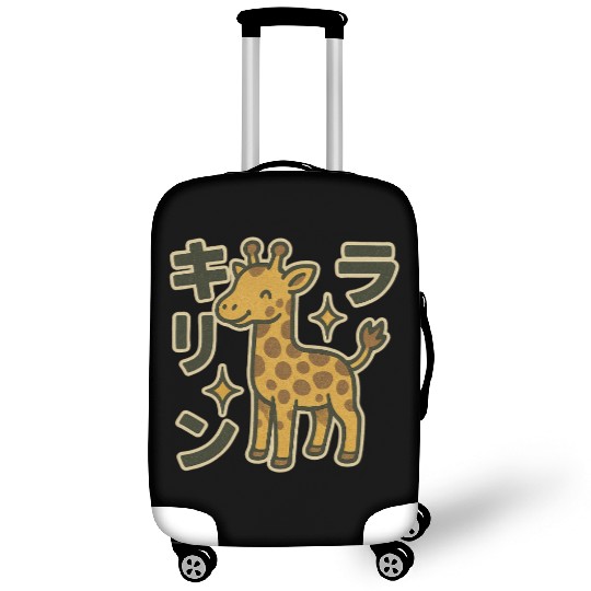 Happy Giraffe Japanese Luggage Covers