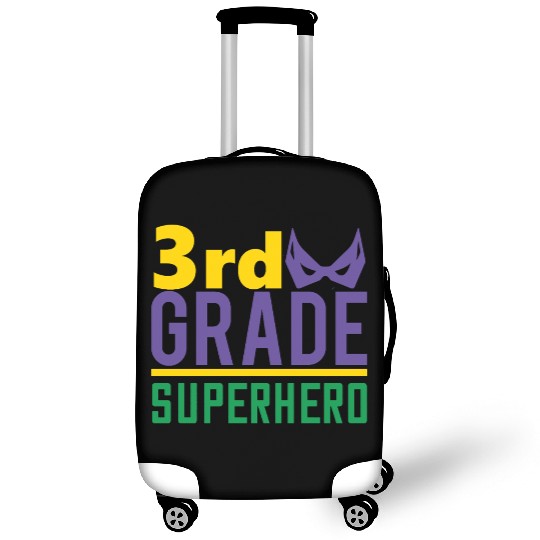 3rd Grade Superhero Luggage Covers