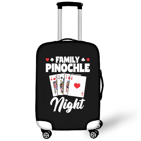 Family Pinochle Night Melding Card Game Luggage Covers