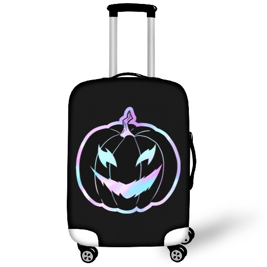 Glow-In-The-Dark Jack-o-Lantern Luggage Covers
