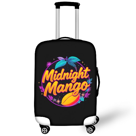 Nighttime Mango Bright Design Luggage Covers