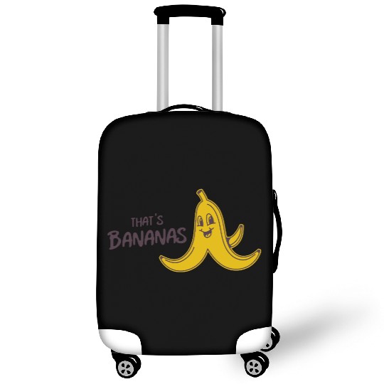 Whimsical That's Banana Character Luggage Covers