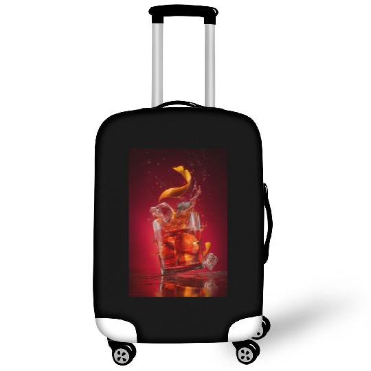 Splashing Negroni Cocktail Luggage Covers