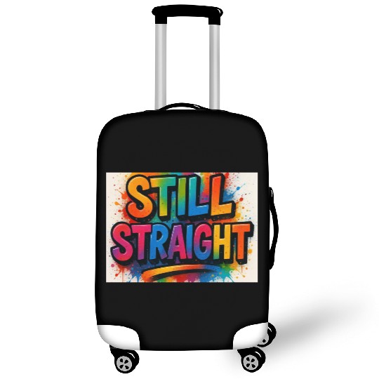Still Straight Multi Colors Luggage Covers