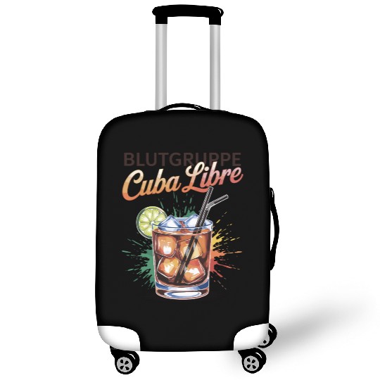 Blutgruppe Cuba Libre Cocktail Bartender Luggage Covers
