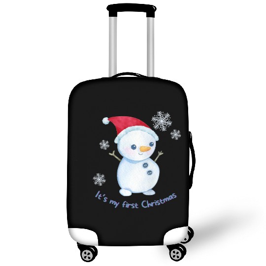 First Christmas Snowman  Luggage Covers