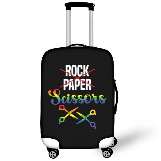 Rock Paper Scissors Fun Luggage Covers Homosexual