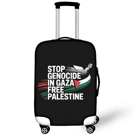 Free Palestine Now – End Genocide in Gaza Luggage Covers