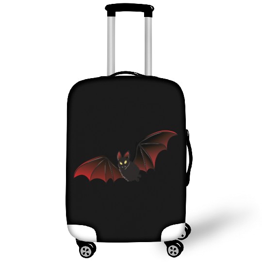 Dark Fantasy Bat Illustration Luggage Covers