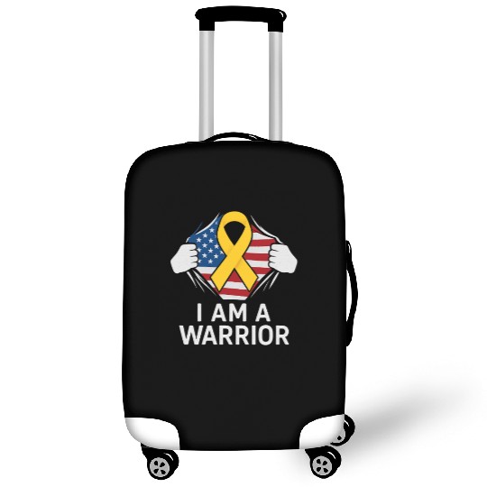 American Warrior of Strength & Awareness Luggage Covers