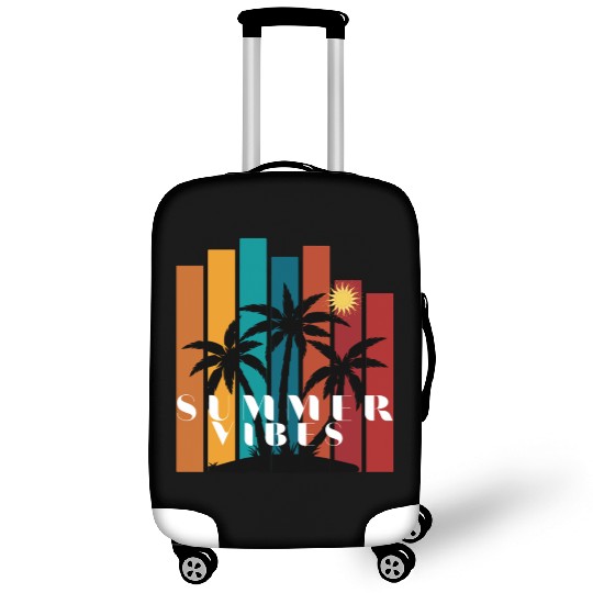 Tropical Sunset Summer Vibes Design Luggage Covers