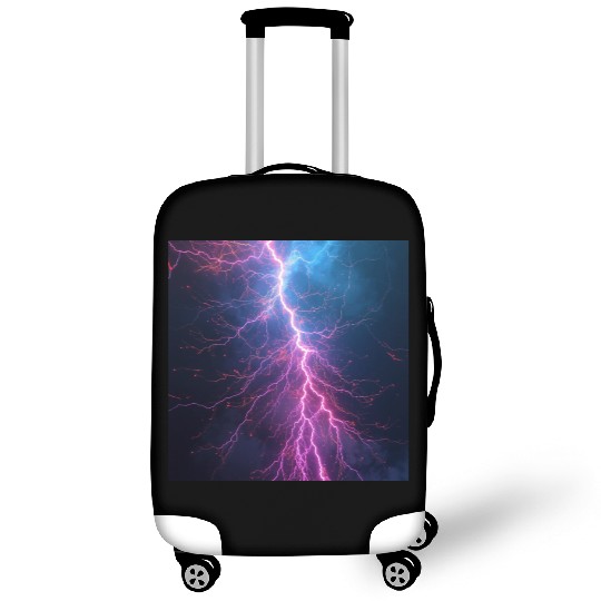 Electric Lightning Storm Luggage Covers
