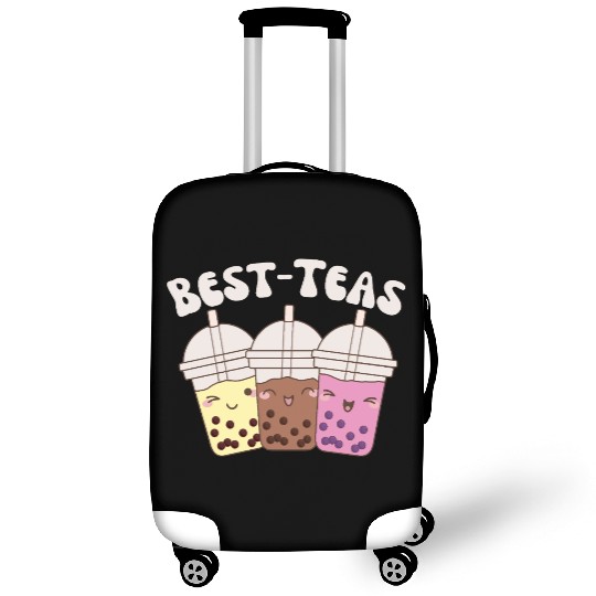 Best-Teas Cute Kawaii Bubble Tea Boba Tea Luggage Covers