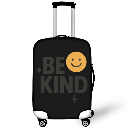 Positive Vibes Be Kind Smile Design Luggage Covers